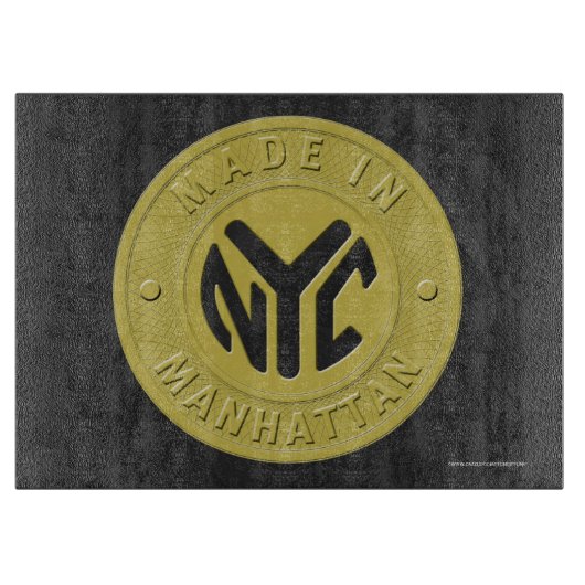 Made in New York Manhattan Snijplank (Voorkant)