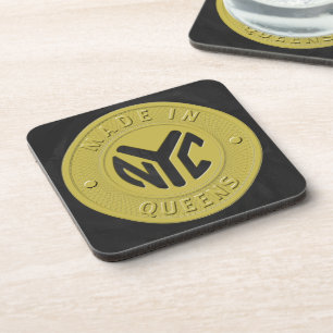 Made in New York Queens Bier Onderzetter