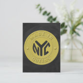 Made in New York Queens Briefkaart (Staand voorkant)