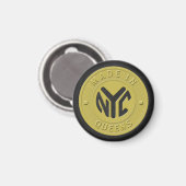 Made in New York Queens Magneet (Voorkant / Achterkant)