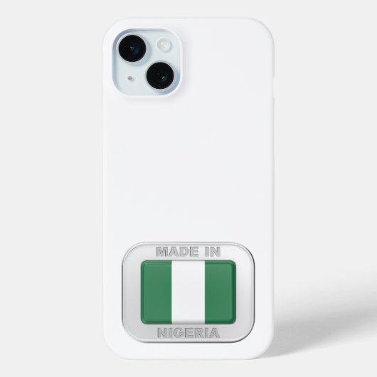 Made in Nigeria Case-Mate iPhone Case (Achterkant)