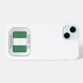 Made in Nigeria Case-Mate iPhone Case (Achterkant (horizontaal))