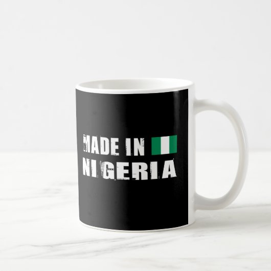 Made in Nigeria Koffiemok (Rechts)