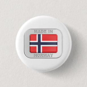 Made in Noorwegen Ronde Button 3,2 Cm