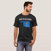 Made in Oklahoma State Flag T-shirt (Voorkant volledig)