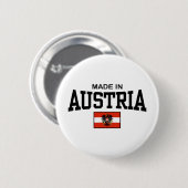 Made in Oostenrijk Ronde Button 5,7 Cm (Voorkant /achterkant)