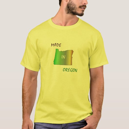 MADE IN OREGON T-shirt (Voorkant)