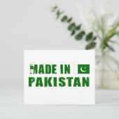 Made in Pakistan Briefkaart (Staand voorkant)