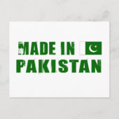 Made in Pakistan Briefkaart (Voorkant)