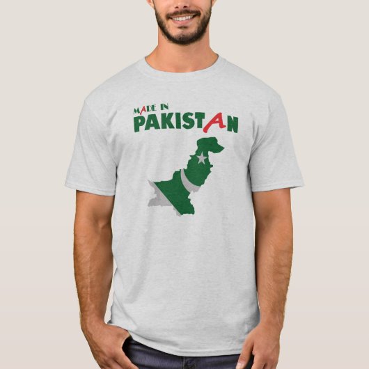 Made in Pakistan T-shirt (Voorkant)