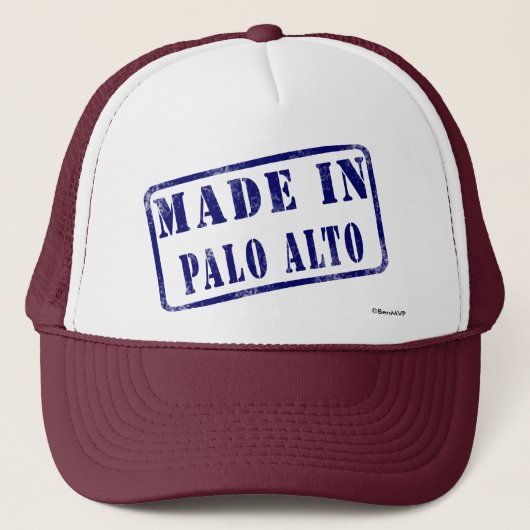 Made in Palo Alto Trucker Pet (Voorkant)