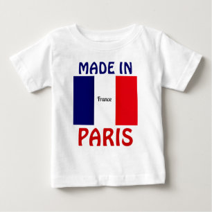 Made in Paris baby shirt