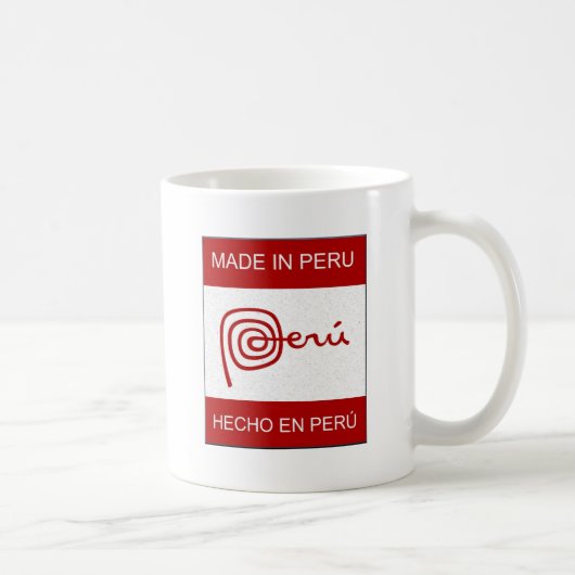 Made in Peru Koffiemok (Rechts)