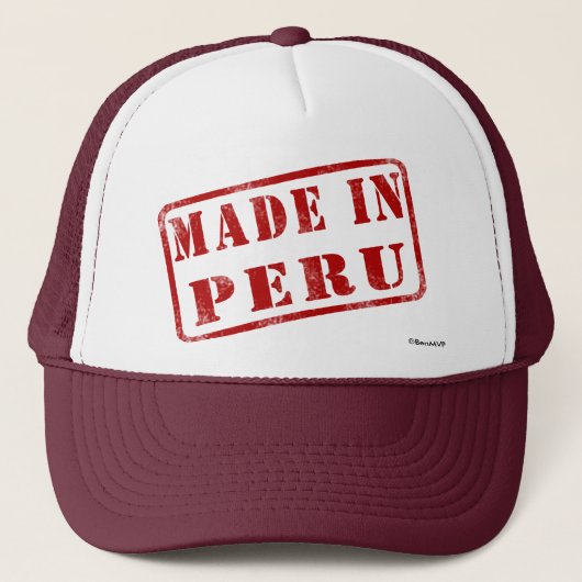 Made in Peru Trucker Pet (Voorkant)