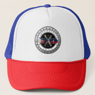 Made in Philippines 1975 Logo Trucker Pet