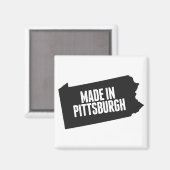 Made in Pittsburgh Magneet (Voorkant / Achterkant)