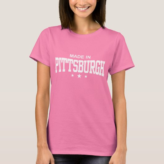 Made in Pittsburgh T-shirt (Voorkant)