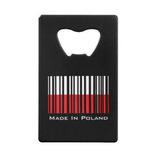 Made in Poland Bottle Opener Creditkaart Flessenopener