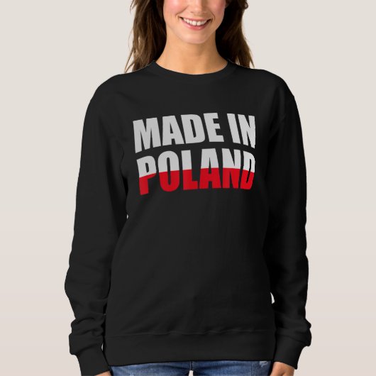 Made in Poland Pole Trui (Voorkant)