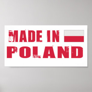 Made in Polen Poster