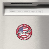 Made in Portland Oregon USA Magneet (Insitu (Vaatwasser))