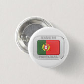 Made in Portugal Ronde Button 3,2 Cm (Voorkant /achterkant)