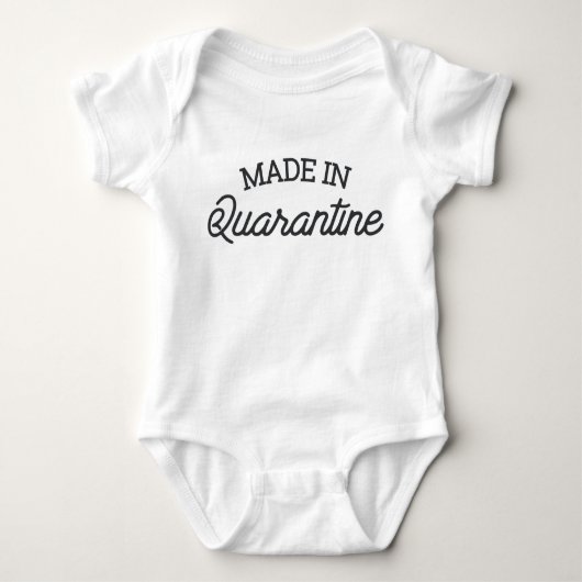 Made in Quarantine Romper (Voorkant)