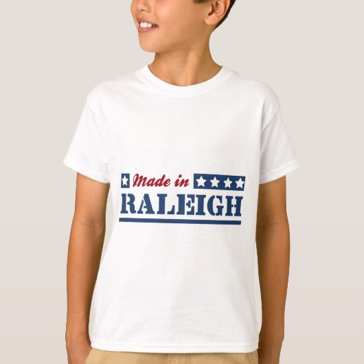 Made in Raleigh T-shirt (Voorkant)
