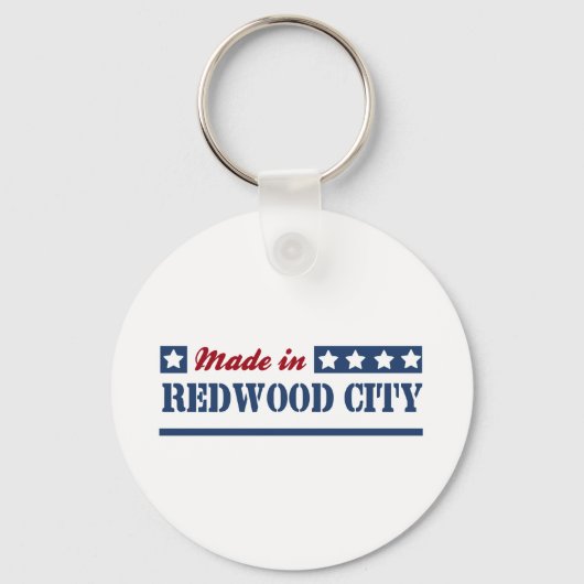 Made in Redwood City Sleutelhanger (Voorkant)