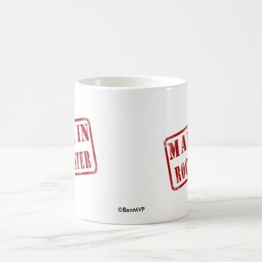 Made in Rochester Magische Mok (Center)