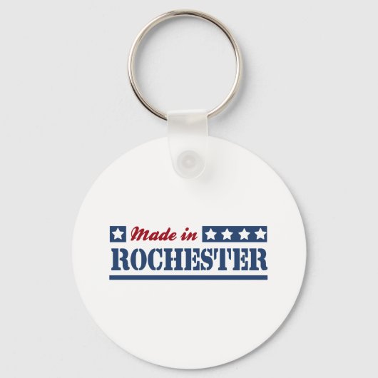 Made in Rochester ny Sleutelhanger (Voorkant)