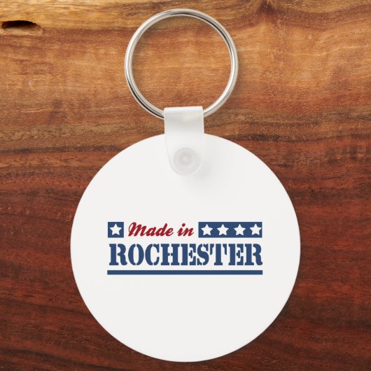 Made in Rochester ny Sleutelhanger (Voorkant)