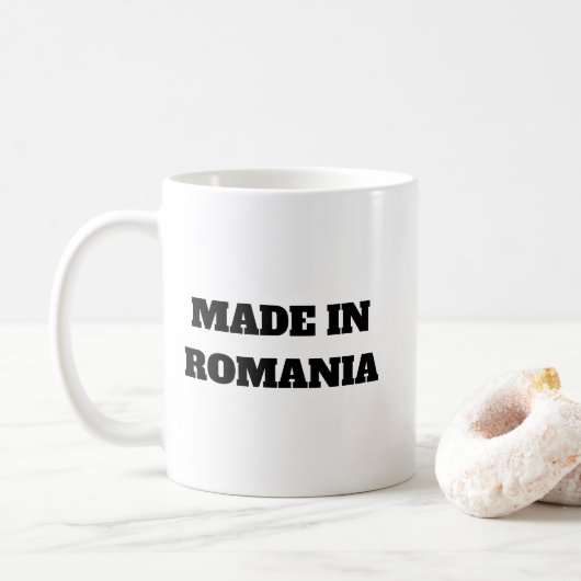 Made in Roemenië Koffiemok (Met donut)