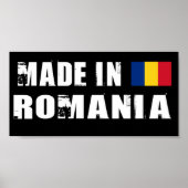 Made in Roemenië Poster (Voorkant)