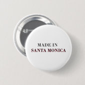 Made in Santa Monica Ronde Button 5,7 Cm (Voorkant /achterkant)