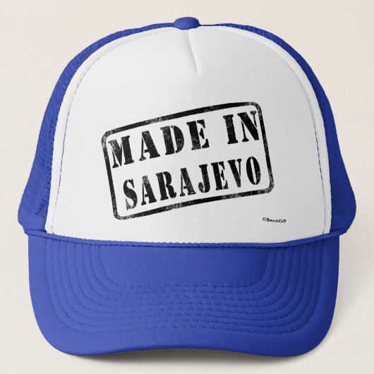 Made in Sarajevo Trucker Pet (Voorkant)