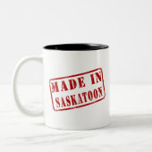 Made in Saskatoon Tweekleurige Koffiemok (Links)