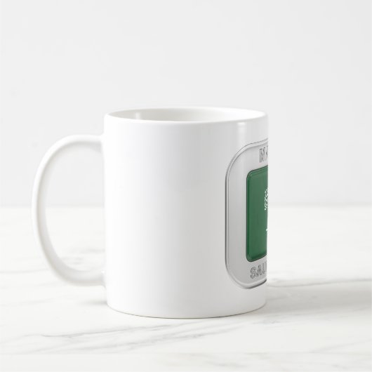 Made in Saudi-Arabië Koffiemok (Links)
