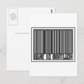 Made in Schotland Briefkaart (Voorkant / Achterkant)