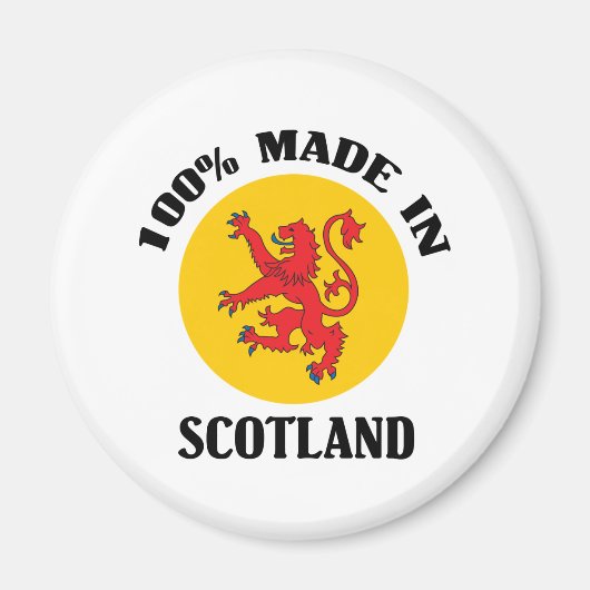 Made in Schotland Magneet (Voorkant)