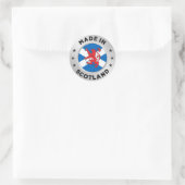 Made in Schotland Ronde Sticker (Tas)