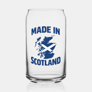 Made In Scotland Vlag Glas Tumbler