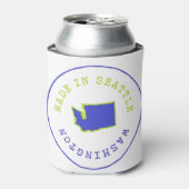 Made in Seattle Stamp Blikjeskoeler (Blikje Voorkant)