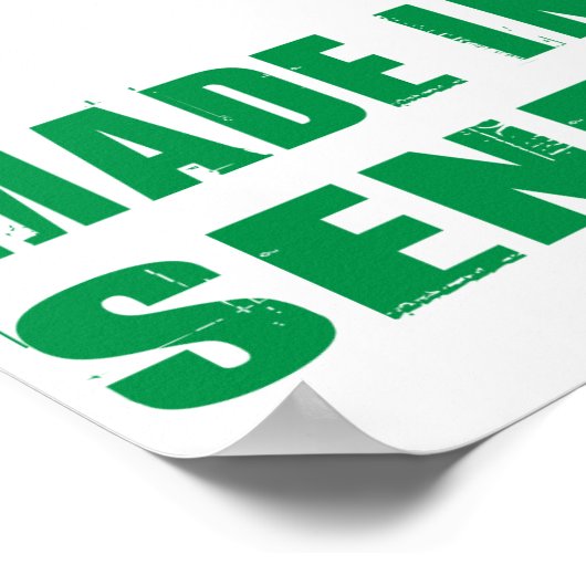 Made in Senegal Poster (Hoek)