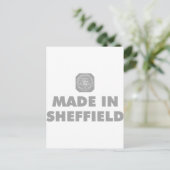 Made in Sheffield Briefkaart (Staand voorkant)
