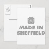 Made in Sheffield Briefkaart (Voorkant / Achterkant)