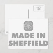 Made in Sheffield Briefkaart (Voorkant / Achterkant)