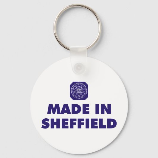Made in Sheffield Sleutelhanger (Voorkant)