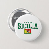 Made in Sicilia Ronde Button 5,7 Cm (Voorkant /achterkant)