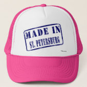 Made in Sint-Petersburg Trucker Pet (Voorkant)